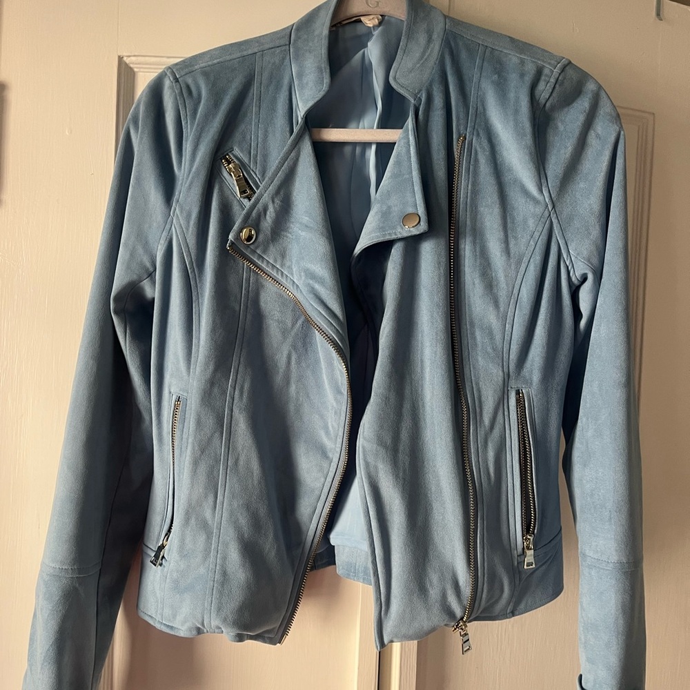 Blue Suede Bomber 🦋🩵